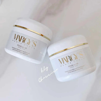 瑞士Margy’s Monte Carlo Brightness Revealing Mask 蒙地卡羅嬰兒面膜/ Extra Rich Firming Mask緊緻亮白面膜250ml (免稅店貨) - HLY &amp; CHOCCICO