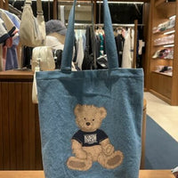 韓國直送MARITHE DOODLE BEAR ECO BAG - HLY & CHOCCICO