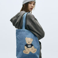 韓國直送MARITHE DOODLE BEAR ECO BAG - HLY & CHOCCICO