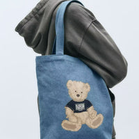 韓國直送MARITHE DOODLE BEAR ECO BAG - HLY & CHOCCICO