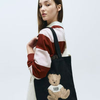 韓國直送MARITHE DOODLE BEAR ECO BAG - HLY & CHOCCICO