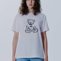 Marithe Doodle Bear Tee - HLY & CHOCCICO