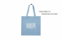🇰🇷韓國直送🇰🇷 MARITHE FRANCOIS GIRBAUD Denim Big Eco Bag  淺藍牛仔帆布購物袋 HLY & CHOCCICO