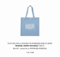🇰🇷韓國直送🇰🇷 MARITHE FRANCOIS GIRBAUD Denim Big Eco Bag  淺藍牛仔帆布購物袋 HLY & CHOCCICO