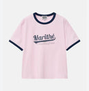 MARITHE FRANCOIS GIRBAUD VINTAGE BASEBALL RINGER TEE HLY & CHOCCICO