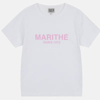 韓國直送Marithe Regular  Logo Tee - HLY & CHOCCICO