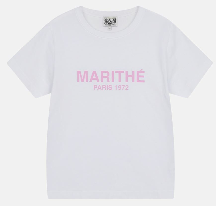 韓國直送Marithe Regular  Logo Tee - HLY & CHOCCICO