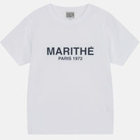 韓國直送Marithe Regular  Logo Tee - HLY & CHOCCICO
