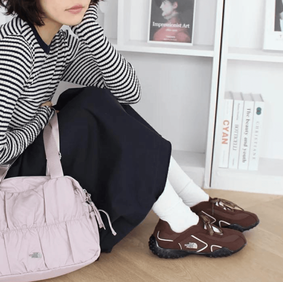 韓國直送Mary Jane Style sneakers - HLY &amp; CHOCCICO