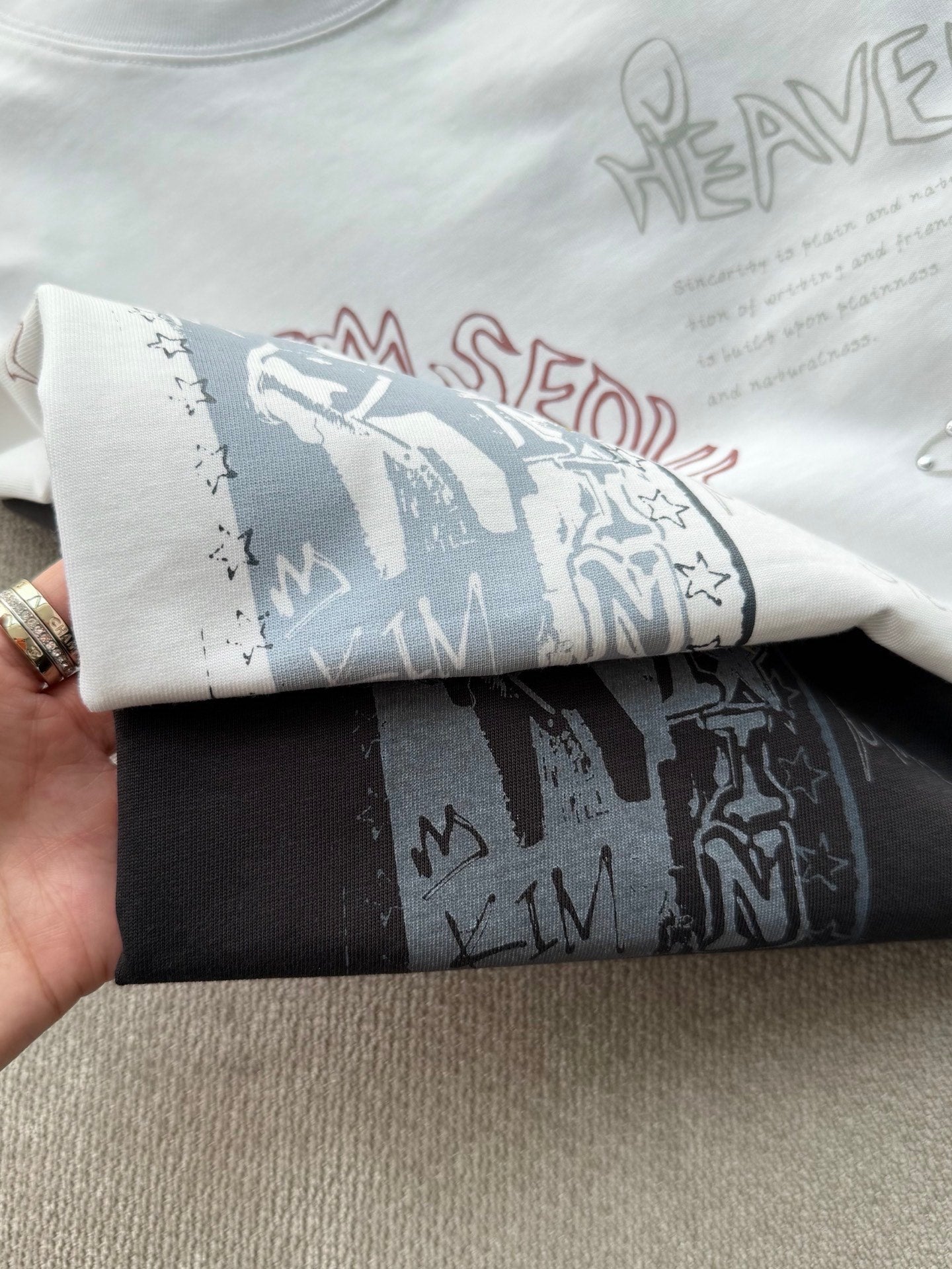 Matin Kim Graffit Artwork Tee - HLY &amp; CHOCCICO