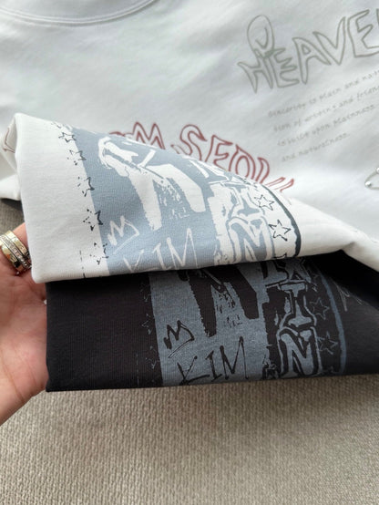 Matin Kim Graffit Artwork Tee - HLY &amp; CHOCCICO