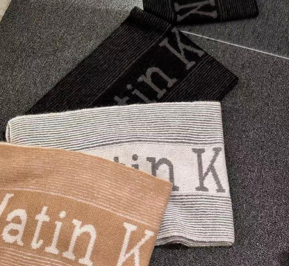 MATIN KIM STRIPE MUFFLER - HLY &amp; CHOCCICO