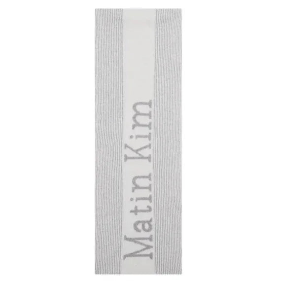 MATIN KIM STRIPE MUFFLER - HLY &amp; CHOCCICO