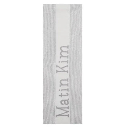 MATIN KIM STRIPE MUFFLER - HLY &amp; CHOCCICO