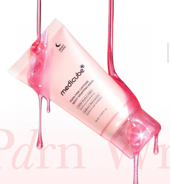 Medicube PDRN 粉紅咖啡因晚安緊緻面膜