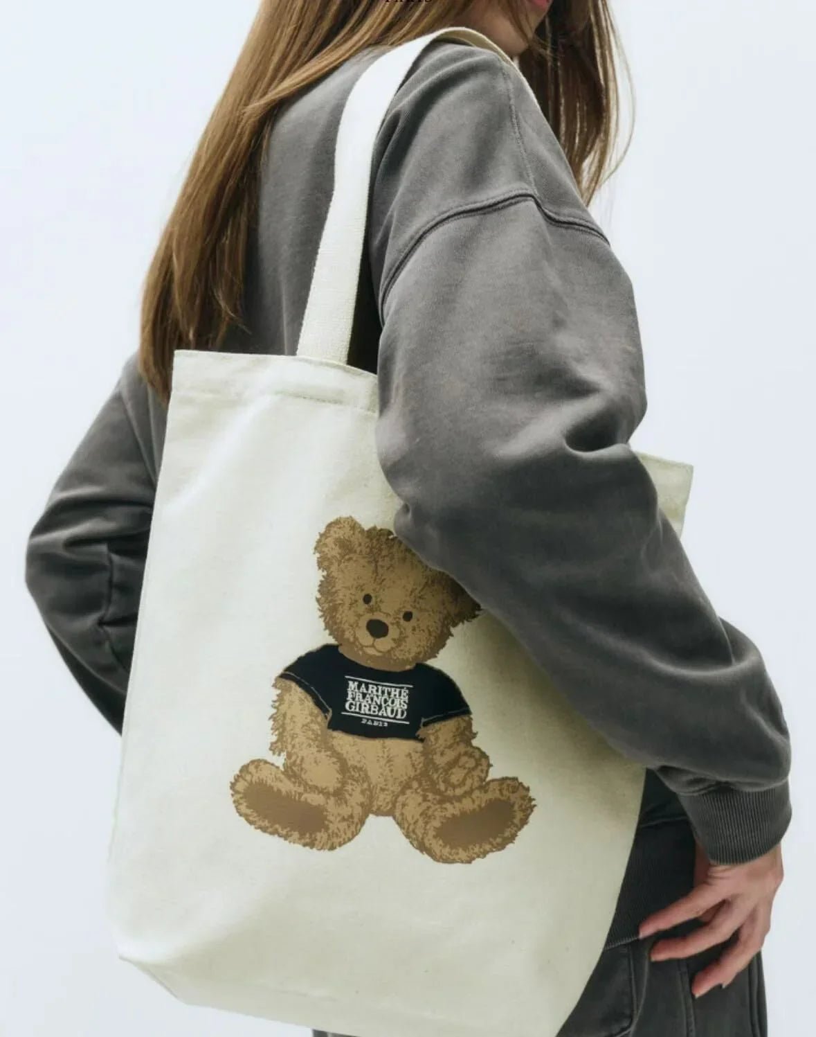 MFG DOODLE BEAR ECO BAG - HLY &amp; CHOCCICO