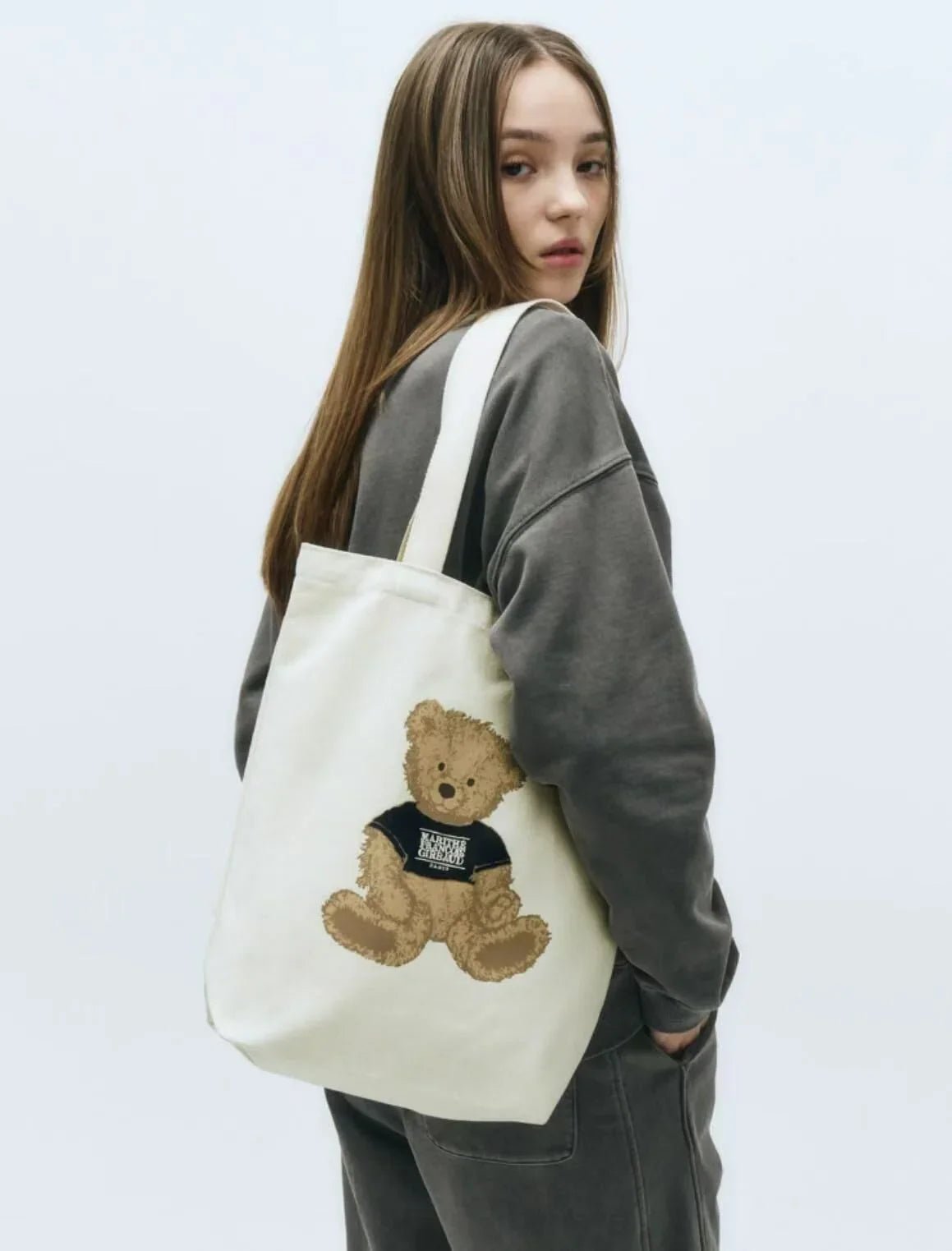 MFG DOODLE BEAR ECO BAG - HLY &amp; CHOCCICO