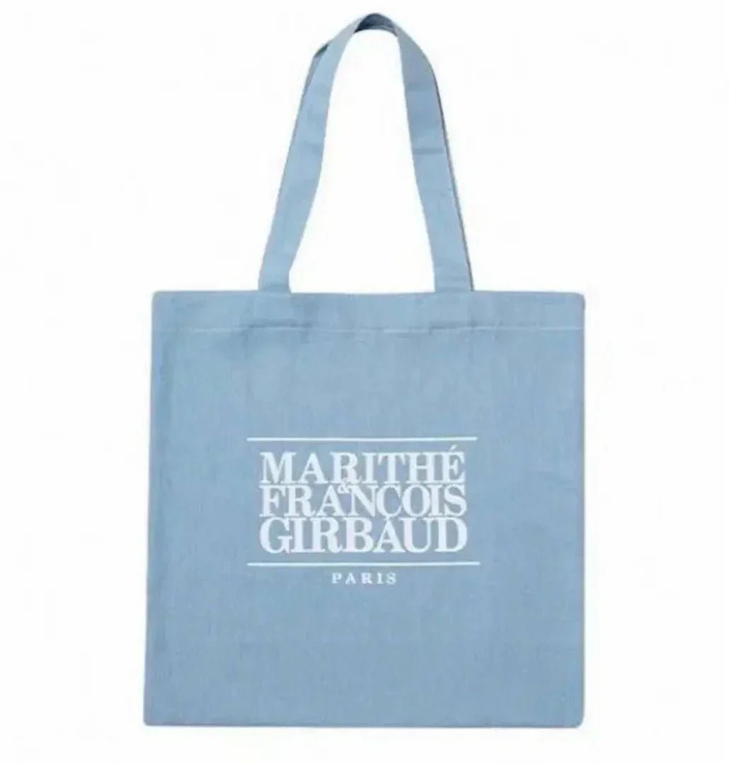 MFG GIRBAUD Denim Big Eco Bag 淺藍牛仔帆布購物袋 - HLY &amp; CHOCCICO