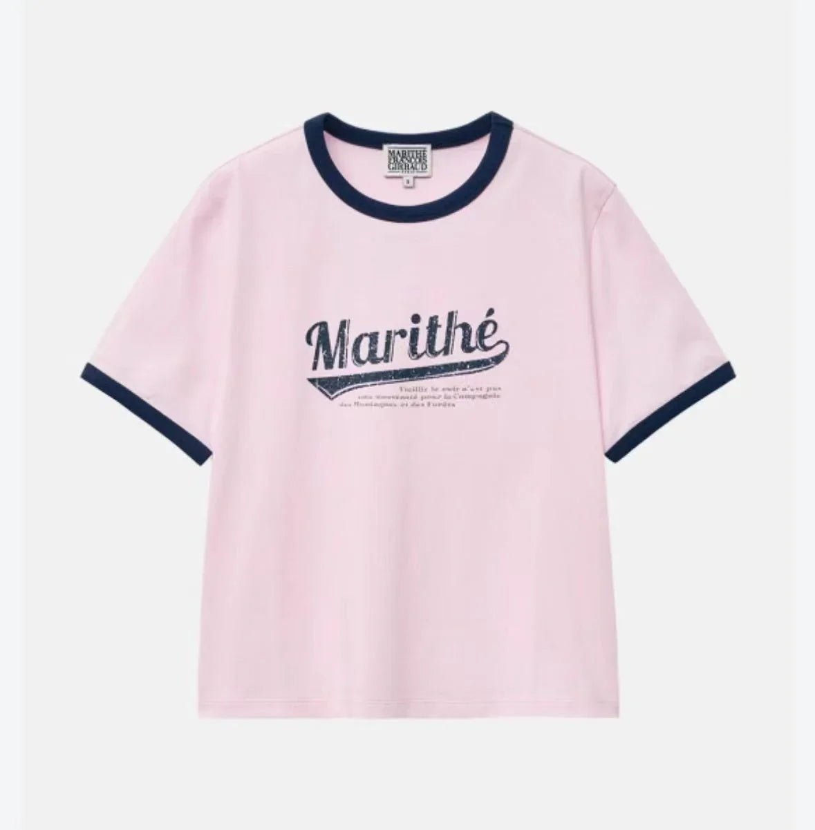 MFG GIRBAUD VINTAGE BASEBALL RINGER TEE - HLY &amp; CHOCCICO