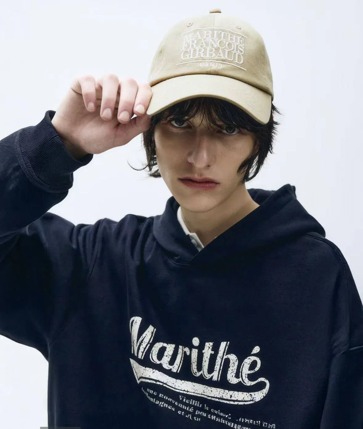 MFG Vintage Baseball Hoodie - HLY &amp; CHOCCICO