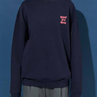 Mickey Mouse & Minnie Mouse Back Sticker Print Sweatshirt - HLY & CHOCCICO