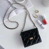 Micro Mini Quilted Chain Shoulder Bag - HLY & CHOCCICO