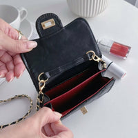 Micro Mini Quilted Chain Shoulder Bag - HLY & CHOCCICO