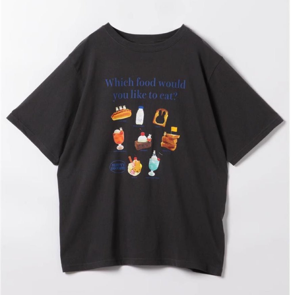 Miffy Food Tee - HLY & CHOCCICO