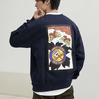 日本直送 MLB 別注Hanafuda Back Print Crew Neck Sweatshirt - HLY & CHOCCICO