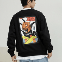 日本直送 MLB 別注Hanafuda Back Print Crew Neck Sweatshirt - HLY & CHOCCICO