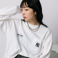 MLB Pocket Long Sleeve T-Shirt - HLY & CHOCCICO