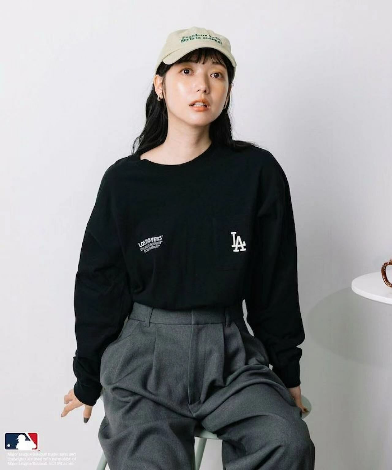 MLB Pocket Long Sleeve T-Shirt - HLY & CHOCCICO