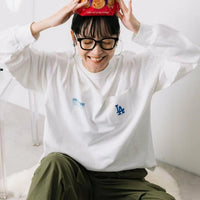 MLB Pocket Long Sleeve T-Shirt - HLY & CHOCCICO