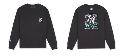 MLB Unisex Basic Street Big Logo Long Sleeve Tee - HLY &amp; CHOCCICO