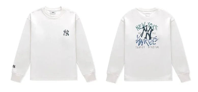 MLB Unisex Basic Street Big Logo Long Sleeve Tee - HLY &amp; CHOCCICO
