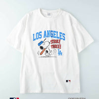 MLB X PEANUT  SNOOPY  Tee - 3 Color - HLY & CHOCCICO