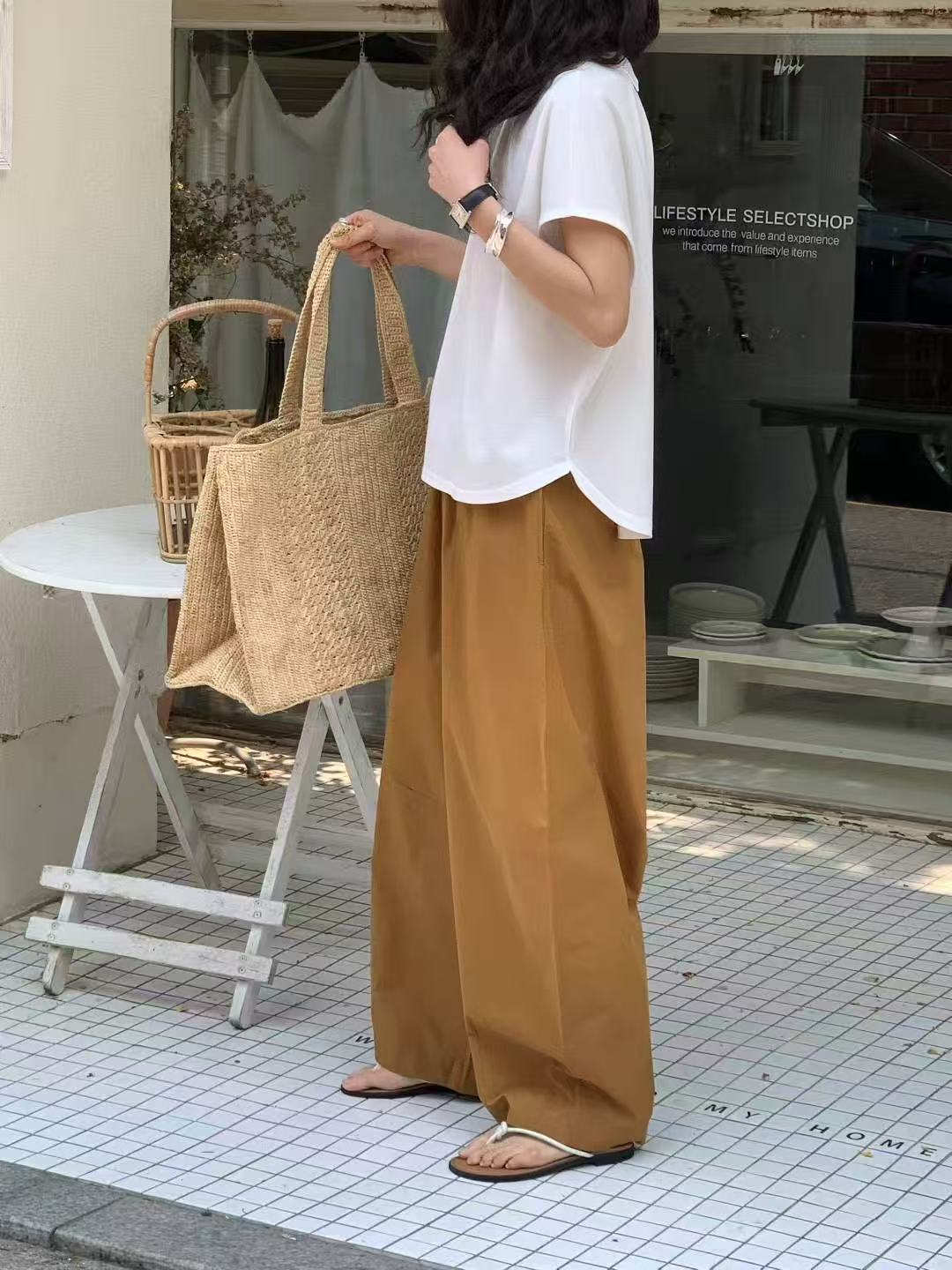 韓國直送Modern Minimalist Pants HLY & CHOCCICO