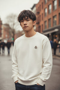 Moncler Labeled Cotton Sweatshirt - HLY & CHOCCICO