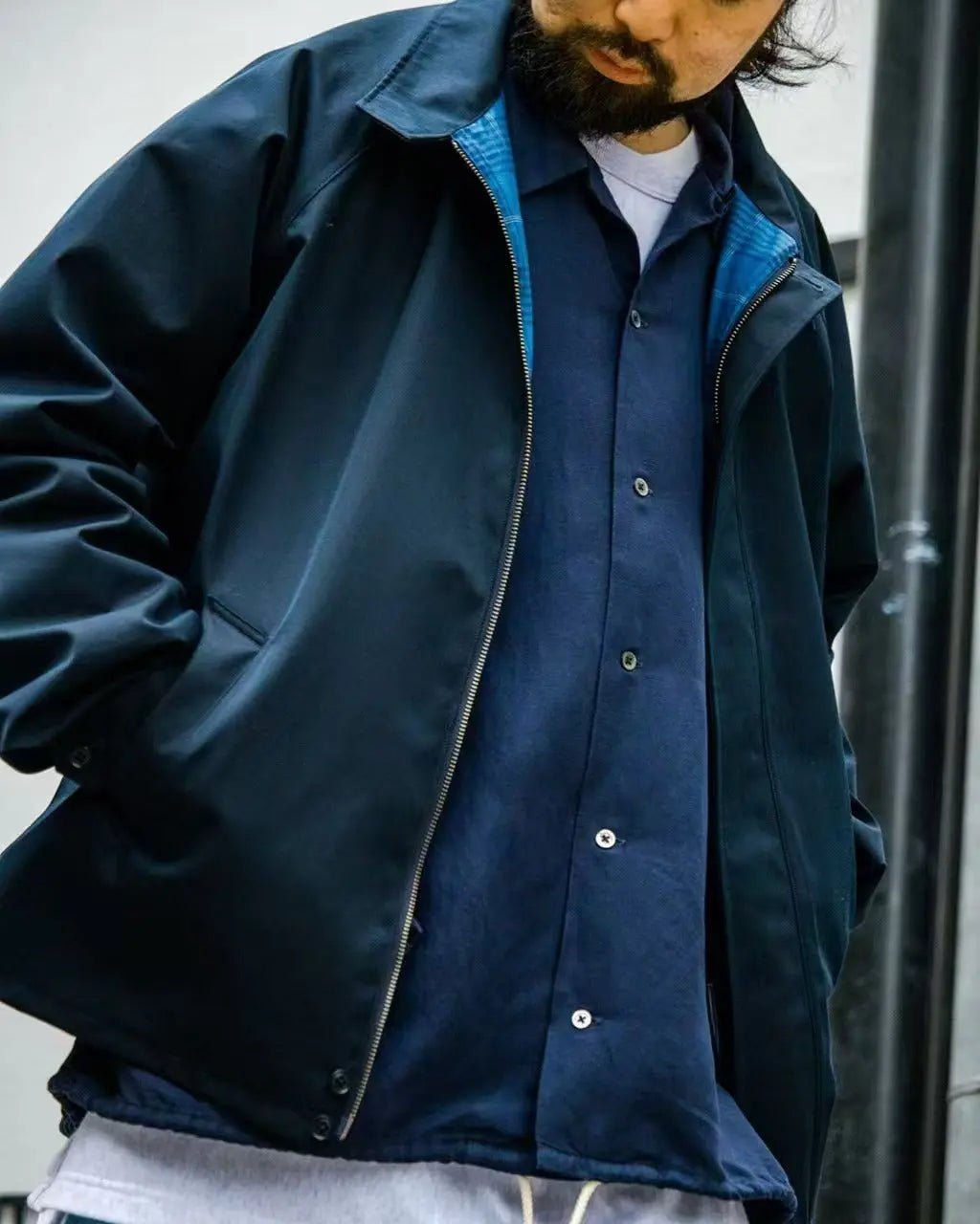 Nanamica 2L GTX GORE-TEX Crew Jacket - HLY & CHOCCICO