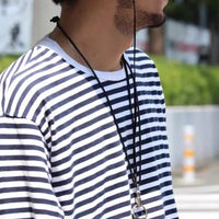 Nanamica COOLMAX Stripe Jersey Long Sleeve -2 Color - HLY & CHOCCICO