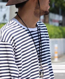 Nanamica COOLMAX Stripe Jersey Long Sleeve -2 Color HLY & CHOCCICO