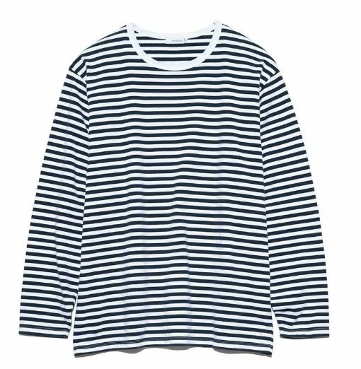 Nanamica COOLMAX Stripe Jersey Long Sleeve -2 Color HLY & CHOCCICO