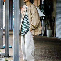 Nanamica COOLMAX Stripe Jersey Tee -2 Color HLY & CHOCCICO