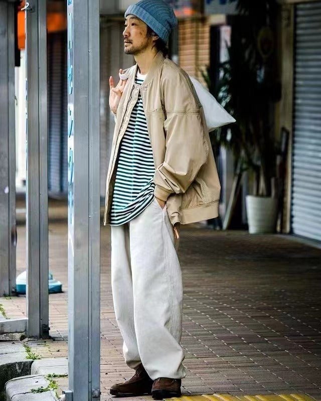Nanamica COOLMAX Stripe Jersey Tee -2 Color HLY & CHOCCICO