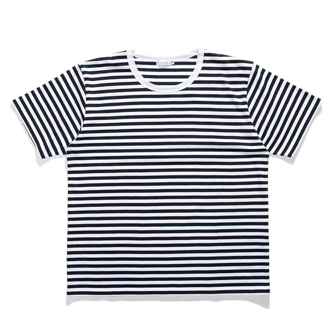 Nanamica COOLMAX Stripe Jersey Tee -2 Color HLY & CHOCCICO