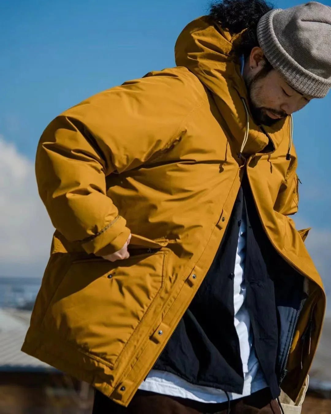 Nanamica GORE - TEX 中長羽絨 - HLY &amp; CHOCCICO