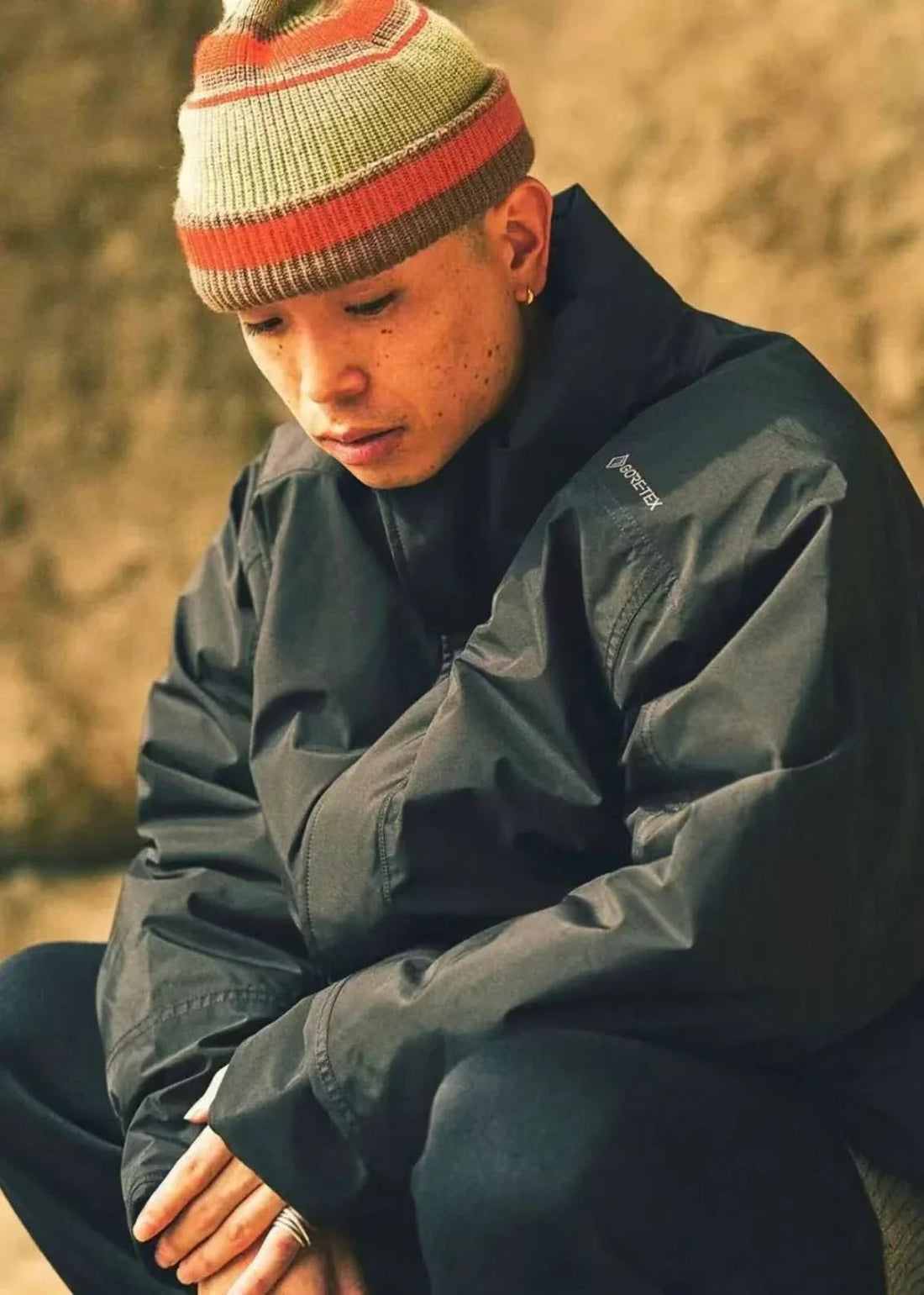 Nanamica X 417 Gore - Tex Short Down Jacket (Black) - HLY &amp; CHOCCICO