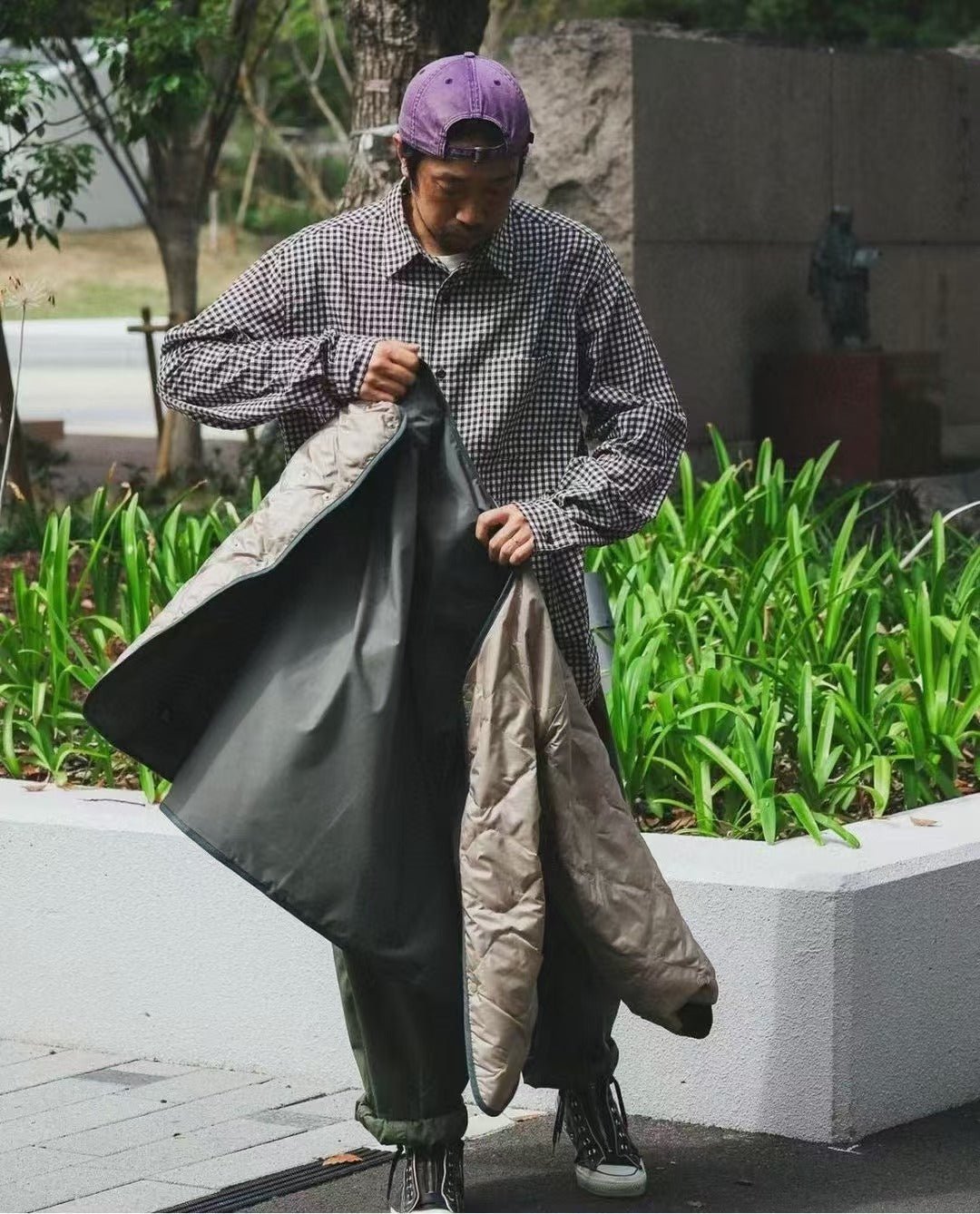 Nanamica X Palace Reversible Cardigan (2way ) *L 缺貨* - HLY & CHOCCICO