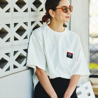 NANGA x Freak's Store 別注 ECO HYBRID LOOSE FIT POCKET TEE - HLY & CHOCCICO