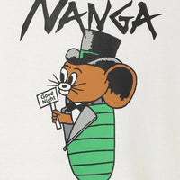 NANGA x Jerry Marquez Logo Tee -2 Color HLY & CHOCCICO